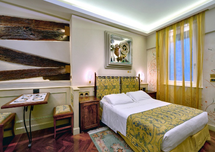 Chambre double classique Art Hotel Commercianti Bologne Chambre double classique Art Hotel Commercianti Bologne