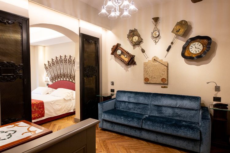 Junior suite deluxe Art Hotel Commercianti Bologne Junior suite deluxe Art Hotel Commercianti Bologne