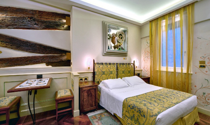 Chambre double classique Art Hotel Commercianti Bologne Chambre double classique Art Hotel Commercianti Bologne