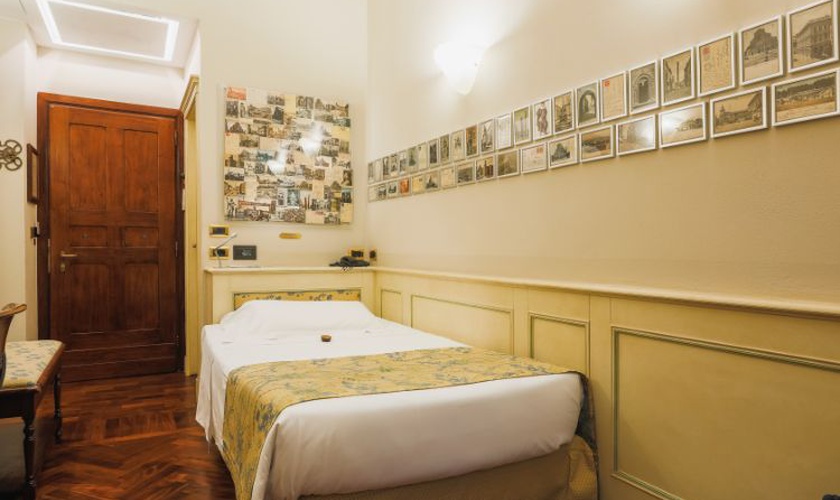 Chambre individuelle Art Hotel Commercianti Bologne Chambre individuelle Art Hotel Commercianti Bologne